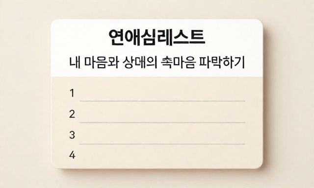연애심리테스트 관련 이미지 - 연애심리테스트 결과 해석법: 내 마음과 상대의 속마음 파악하기